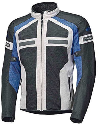 Held Tropic 3.0 Motorrad Textiljacke, grau/blau, 3XL