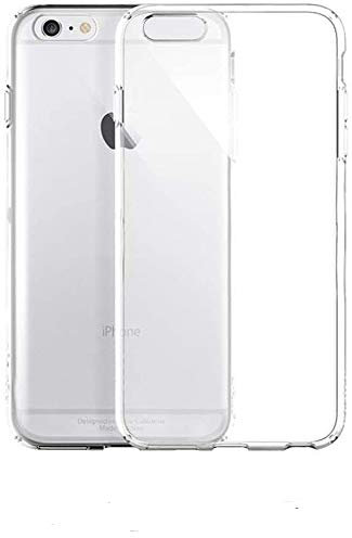 ultrapower100 Cover Custodia Trasparente Compatibile per iPhone 6, 6S Protezione Ultra Slim TPU Plastica Sottile Resistente Elastica Anti Graffio Anti Scivolo Anti Urto