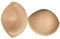 MNJ Trimmings- 3 Pairs Sew in Push up Bra Cup (Beige, D(90)- X Large)