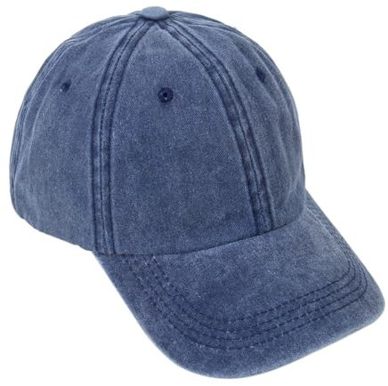 Leoberg Unisex Cap Baseballkappe - Baseball-Cap Kappe Schirmmütze Damen Herren in 151003-Blau-3