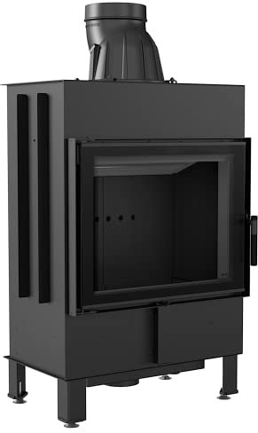 KRATKI Lucy holzbefeuerter Kamineinsatz Lufteinlass BImSchV 2 konform Stahl Thermotec Auskleidung Glasscheibe Links Doppelglas12 kw 120,3x70,4 cm Thermischer Wirkungsgrad 80
