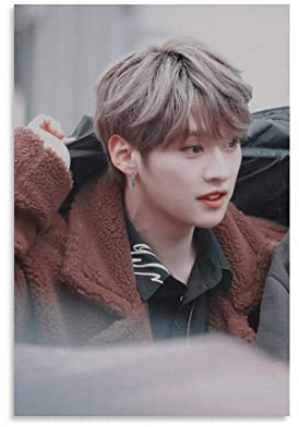SKZ Stray Kids Idol Lee Know Portrait Poster Kunstdruck Wand Foto Paint Poster Hanging Pictu