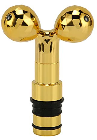 Faszienmassagekopf, Massagepistolenkopf, Massagepistole Muskelmassagekopf, 18 mm Muskel Massagekopf Doppelrolle Tiefenentspannung Ersatz Faszien Massagekopf für tiefe Entspannung