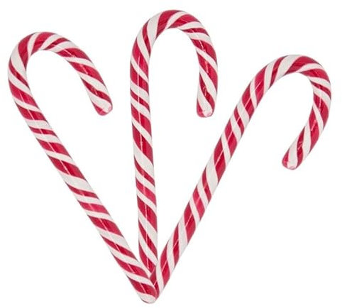 Mini Candy Canes Christmas Tree Decorations Hanging Tree Ornaments Christmas Pendants Tree Decorations Plastic For Christmas Holiday New Year’s Home Decor Party Gift Supplies (6 Pcs)