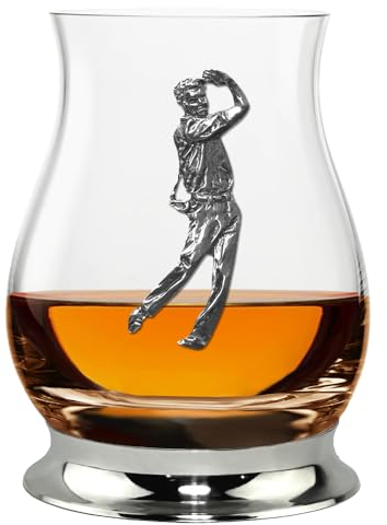 English Pewter Company Glencairn Golf Mixer Whisky Glass 350 ml [WGP006]