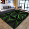 Generisch Bodenschutzmatte Gaming Teppich Stuhlunterlage Bürostuhl Unterlage Gaming Teppich Stuhlunterlage rutschfest Kratzfest Bodenschutzmatte Gaming Stuhl für Schreibtisch Gaming,K,80 * 120cm
