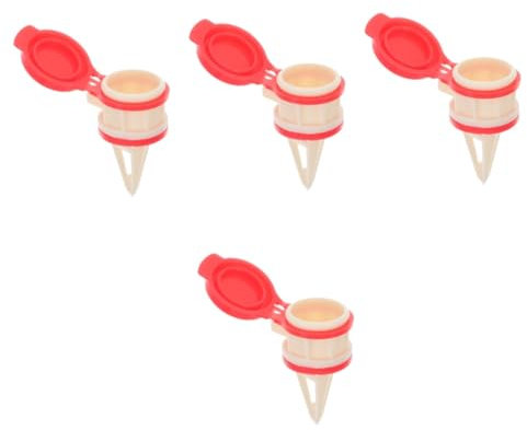 TOPBATHY 4pcs Milk Bottle Pourer Box Drink Spout Sturdy Milk Carton Lid for Safe Pouring Multi-Functional Kitchen Supply