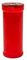 DRW Pack 12 velones Rojos del santisimo con Tapa Metal de 14.5 cm velon votivo liturgico Cementerio e Iglesias