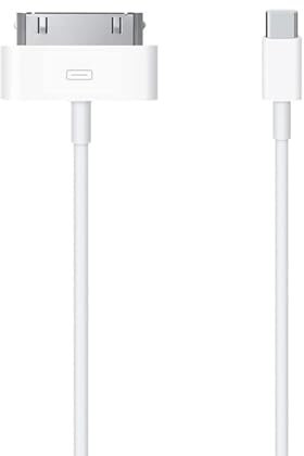 ZHHSUNY 3 piedi USB C a 30 pin cavo, tipo - C a 30 pin adattatore di sincronizzazione e caricatore (bianco)