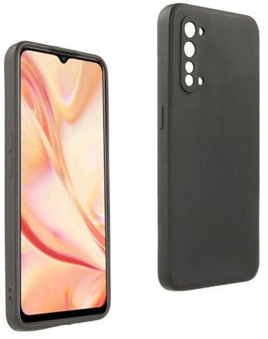 Funda Carcasa para OPPO Find X2 Lite - Reno 3 5G, Anti-Deslizante Negra, Elegante y Ligera, TPU Flexible Premium
