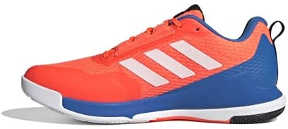 adidas Herren Novaflight 2 Indoor Shoes, Team Solar Orange/Zero Metalic/Bright Royal, 48 EU