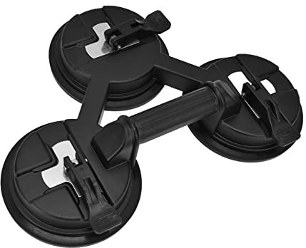Ventosas, Ventosas de Vidrio con Elevador de Vidrio de Aleación de Aluminio, Ventosa de Tres Garras Resistente, Extractor de Abolladuras de Vidrio Extractor de Abolladuras para
