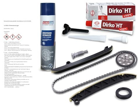 BESTPRICE Steuerkettensatz Kompatibel mit A udi A1, A3; SEAT ALTEA, IBIZA, LEON; SKODA FABIA, ROOMSTER, YETI; VW CADDY 3, CADDY 3, GOLF, JETTA 4, POLO 5, POLO Van (6R)