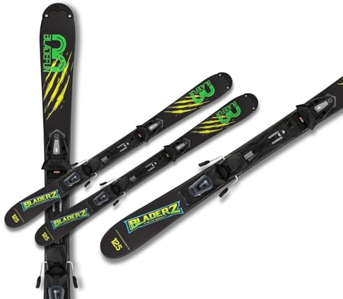 Funcarver Bladerz 125cm Tyrolia Sicherheitsbindung Bladefun Kurzski | grün/gelb