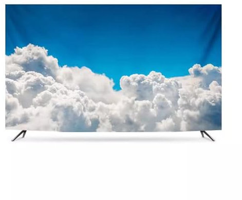 Sonnenaufgang-Landschaftsdruck, staubdichter Schutz für 147,3 cm (58 Zoll) LCD-/LED-Plasma-Fernseher