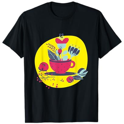 tasse de fleurs T-Shirt