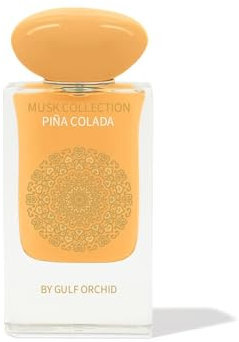 Gulf Orchid Musk Tahara Piña Colada – Eau de Parfum 60ml | Unisex Fruity Musky Perfume | Long-Lasting Tropical Fragrance with Pineapple Coconut Vanilla & Musk |for Men & Women