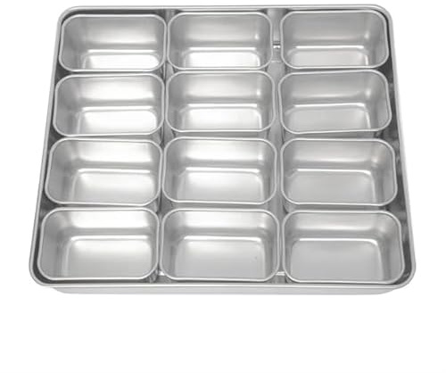 Clover Kitchenware Japanese Yakumi Pan Condiment Holder 6 Small Insert, 28x33x60 mm