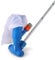 Aspirateur de piscine avec tige télescopique - Nettoyage manuel pour spa et jacuzzi - Sac filtrant réutilisable - Aspirateur jet d'eau pour fond de piscine dans le jardin