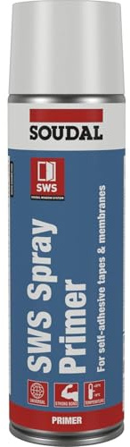 Soudal SWS Primer Spray sprühbarer Haftvermittler, Haftgrund für den Innen- und Außenbereich, 500ml transparent