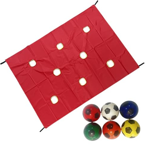 Juego de Avanzada para Trabajo en Equipo | Ejercicios De Cohesión Y Actividades Colectivas | Desafío Deportivo para Eventos Escolares, Parques, Gimnasio Y Jardín