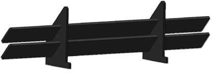 Kaminrost/Stehrost 380 x 67 x 98 mm passend für Fireplace Akropolis ** Kaminöfen inkl. Modellübersicht - Ascherost Kamin aus massivem Stahl - Feuerrost feuerfest & hitzebeständig