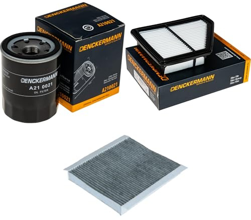 EISENFELS Inspektionspaket enthält Ölfilter Luftfilter Innenraumfilter Aktivkohlefilter für Civic VIII Hatchback FN FK 1.4