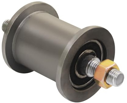 Rodillo tensor de correa banda para tractores motoazadas y cosechadoras tensor correa auxiliar polea tensora banda de accesorios correa poli v cojinete polea tensora polea del alternador (56x50mm)