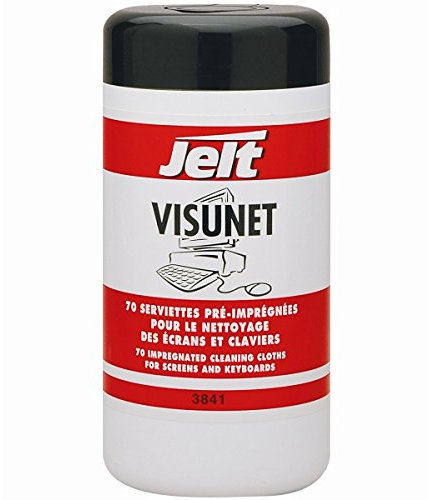 Jelt Visunet Lingettes pour Environnement bureautique Boîte de 70