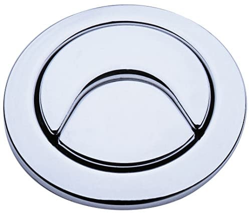 SIAMP Bouton poussoir 36A pour Mécanisme de Chasse, Chromé 34364620