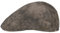 Stetson Texas Leder (Pigskin) Schiebermütze Herren - Ledermütze mit Baumwollfutter - Schirmmütze (Schirmlänge ca. 4.6 cm) - Flatcap aus Leder - Flat Cap Sommer/Winter braun XL (60-61 cm)