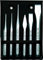 USAG 372 SE6 - Assortimento di scalpelli, ugnetti, punzoni in busta di plastica (6 pz) 372181