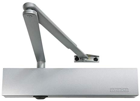 GEZE TS4000E Size 1-6 Overhead Door Closer Body with Electro-hydraulic Hold Open - Body Only