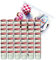 Lot de 48 bocaux à confiture en verre To 82 couvercle Vichy vert 350 ml, incluslivre de recettes du sucre Diamant inclus (français non garanti).