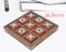 SKAVIJ Handmade Tic Tac Toe Naughts Und Kreuze Brettspiel Für Die Familie
