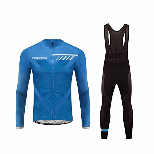 UGLY FROG 2025 Neue Sport im Freien Klassik Vlies Fahrradtrikot Winter Herren Thermo Langarmtrikot Radfahren Jersey Triathlon Bekleidung