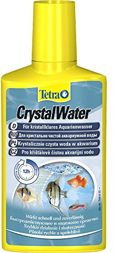 Tetra Kristallwasser, 100 ml - Aquariumwasserreiniger - Aquarienpflege - Flüssig - 0.14 kg