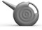 Blowmold.Design Gießkanne in Silber – 2 Liter Giesskanne Robust für Innen und Außen - Perfekt für Zimmerpflanzen & Garten