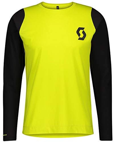 SCOTT MTB-Jersey Langarm Trail Progressive Gelb Gr. S