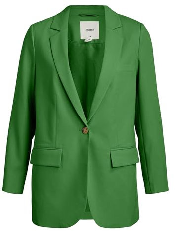 Object Objsigrid L/S Blazer Noos, Verde Felce, 70 Donna