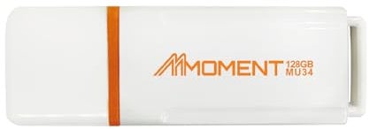 MMOMENT MU34 128GB USB 3.1 Gen2x1 Flash Drive, Read Speed up to 120MB/s, Write Speed up to 60MB/s, Thumb Drive