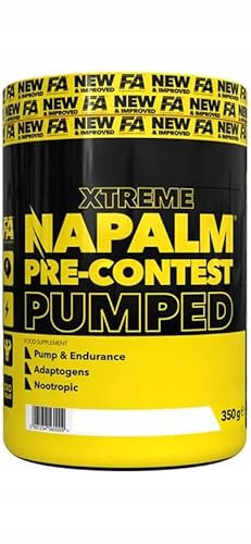 FA NAPALM PRE-CONTEST PUMPED Lychee-Geschmack, 350 g