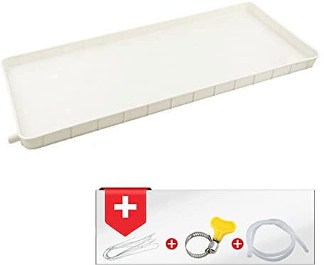 Bandeja De Drenaje De Condensado Bandeja De Goteo De Plástico, Unidad Interior/Exterior De Aire Acondicionado Bandeja De Drenaje Y Recolección De Agua Kit,Universal (Color : 3-5P, Size : 2m Hose)
