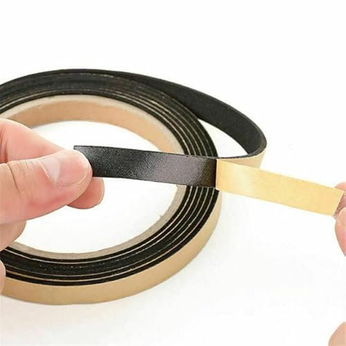 6/4/2M a prueba de polvo placa de cocina Gap cinta adhesiva puerta ventana sello impermeable negro para Gap sellado cinta adhesiva accesorios de cocina-6M,Black