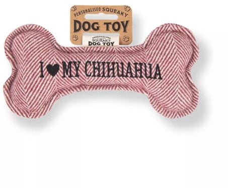 History & Heraldry Squeaky Dog Toy (I my Chihuahua)