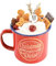 Petites bougies de Noël,Bougies d'aromathérapie pour Noël - Bougies de Noël en forme de tasse à gâteau, cadeaux de Noël en forme de bonhomme en d'épices pour femmes, bougie d'aromathérapie Demaxiyad