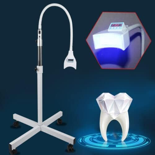 HarBin-Star Dental Zahnaufhellung Licht, LED Lamp Zahnweiß Accelerator Bleaching Lampe Light, Mobile Dental Zähne kühlen LED-Licht Whitening Maschine