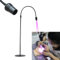 Lampe UV pour Cils, LED UV pour Colle de Pose de Cils à Polymérisation par Lumière, Lampe à Cils en Forme de Cou de Cygne, Durcissement Rapide en 2-5 Secondes pour Pose de Cils – Lampe de Durcissement