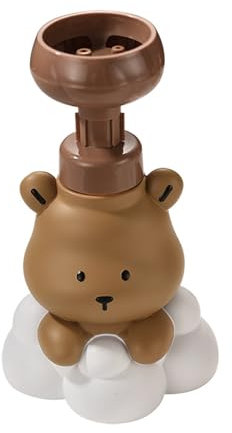 alloneslife Cartoon Bär Form Schaum Seife Spender Schaum Spender Für Badezimmer Nachfüllbare Händedesinfektionsmittel Und Shampoo Pumpen Flasche