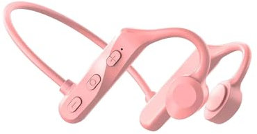 NASDGAKF Auriculares Deportivos Auriculares De Conducción Ósea K69 TWS Compatibles con Bluetooth, Auriculares Colgantes, Manos Libres, Estéreo, con Micrófono Auriculares Oreja Abierta(Pink)